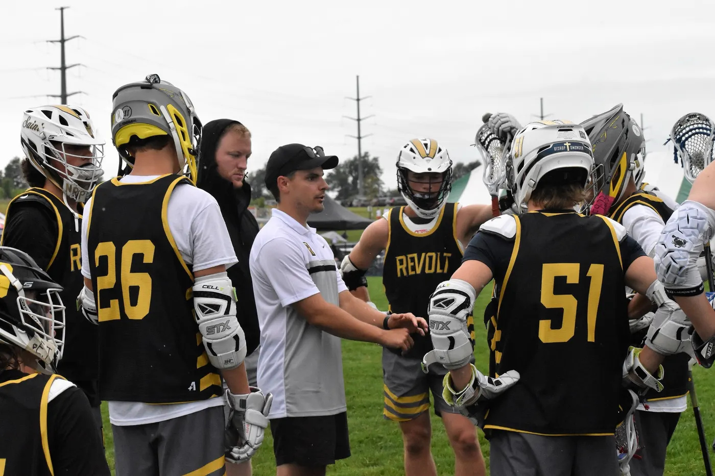 Revolt LC players in black and gold during the Summer 2023 season — photo 27 of 238