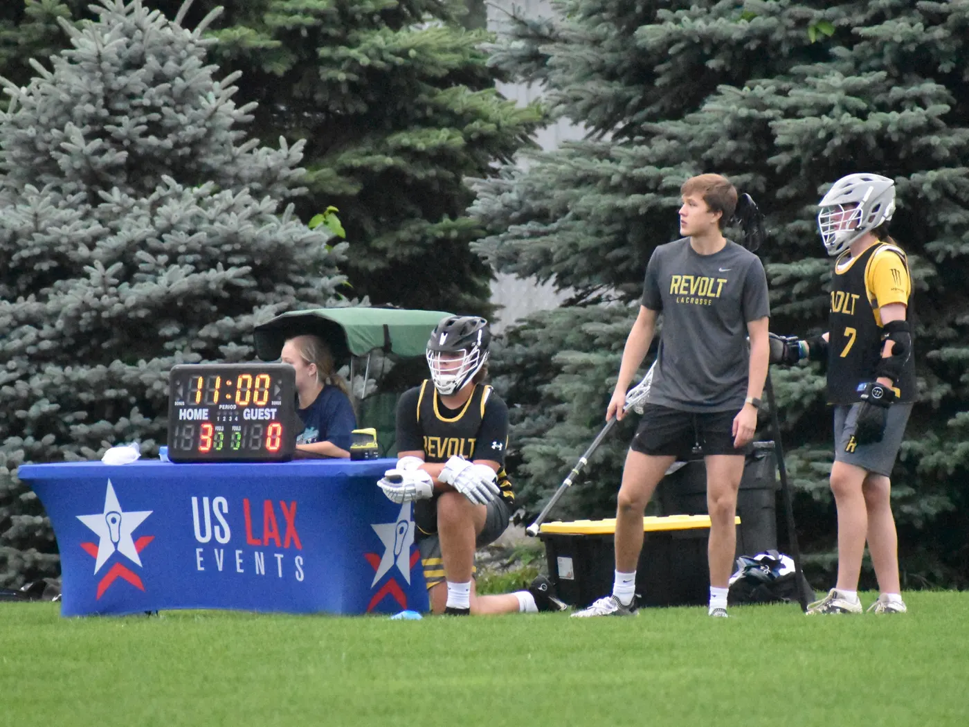 Revolt LC players in black and gold during the Summer 2023 season — photo 70 of 238