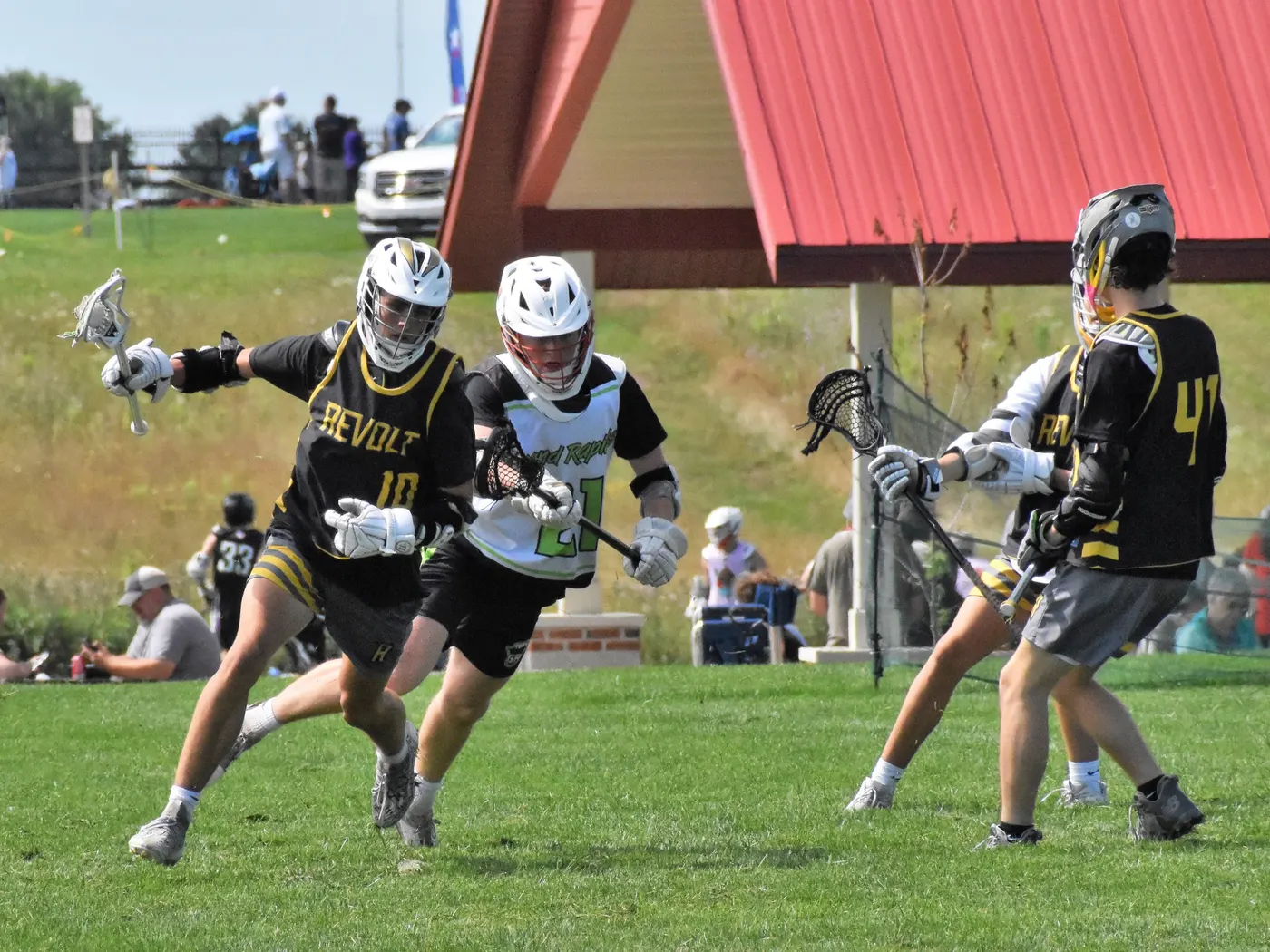 Revolt LC players in black and gold during the Summer 2023 season — photo 85 of 238