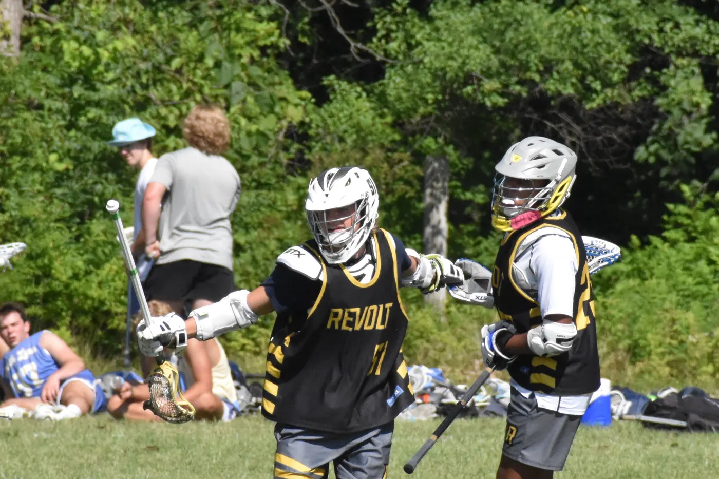 Revolt LC players in black and gold during the Summer 2023 season — photo 95 of 238