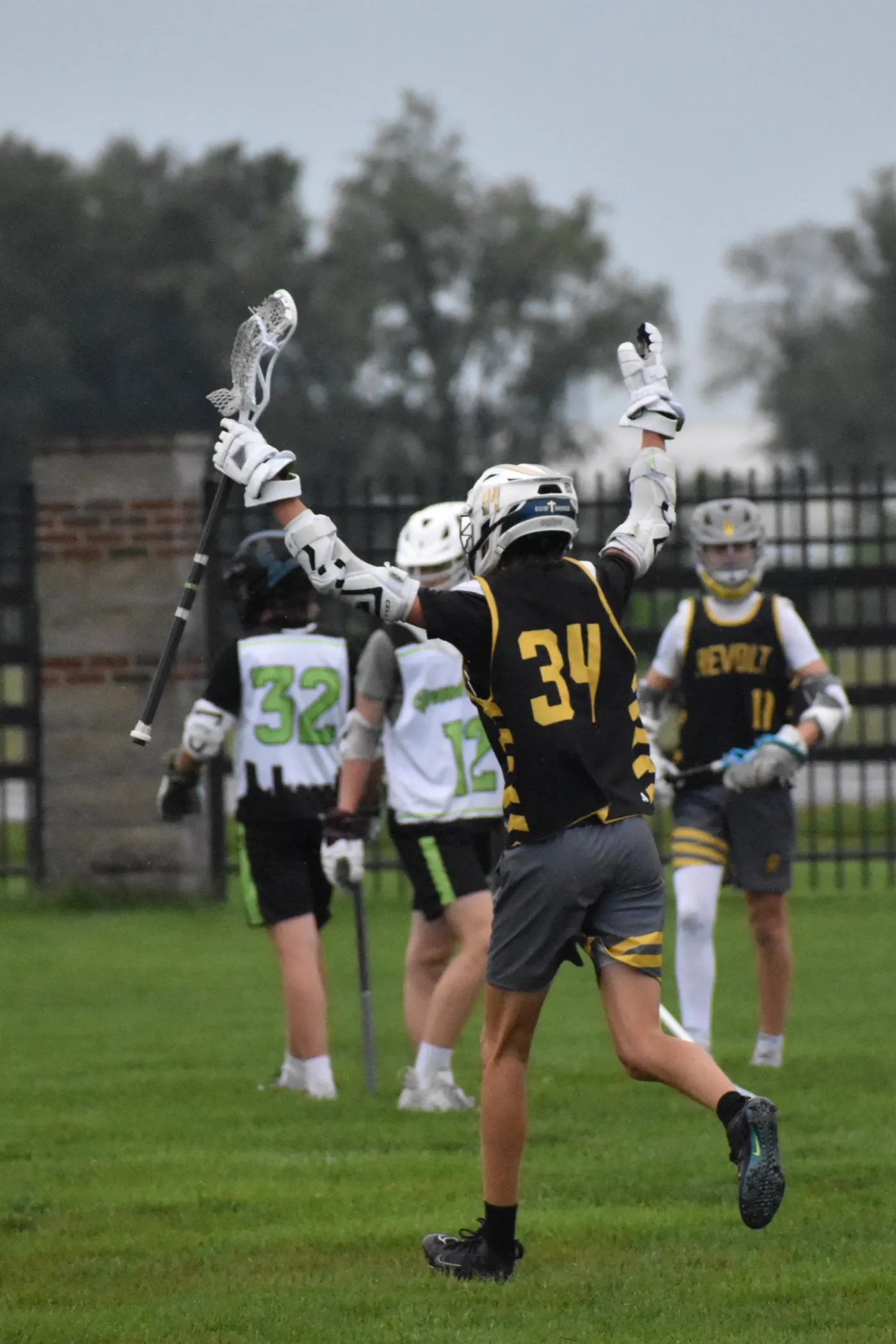 Revolt LC players in black and gold during the Summer 2023 season — photo 96 of 238