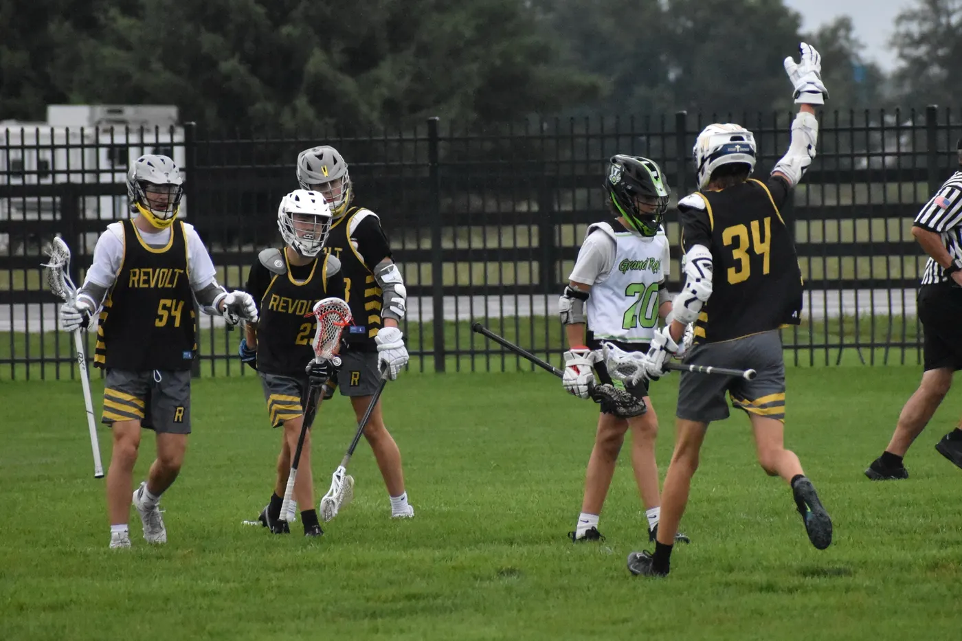 Revolt LC players in black and gold during the Summer 2023 season — photo 97 of 238
