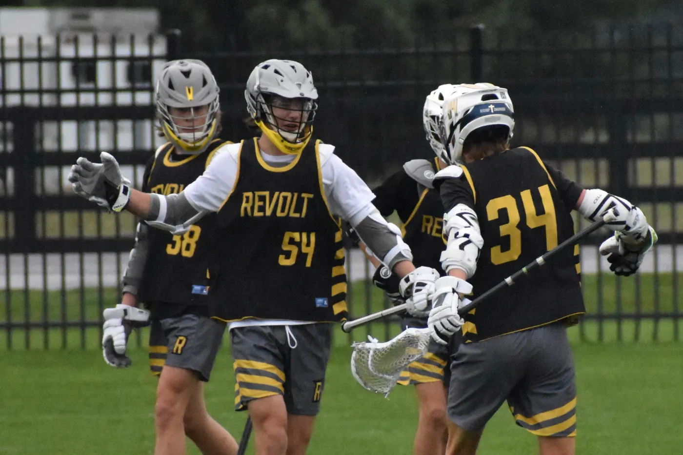 Revolt LC players in black and gold during the Summer 2023 season — photo 98 of 238