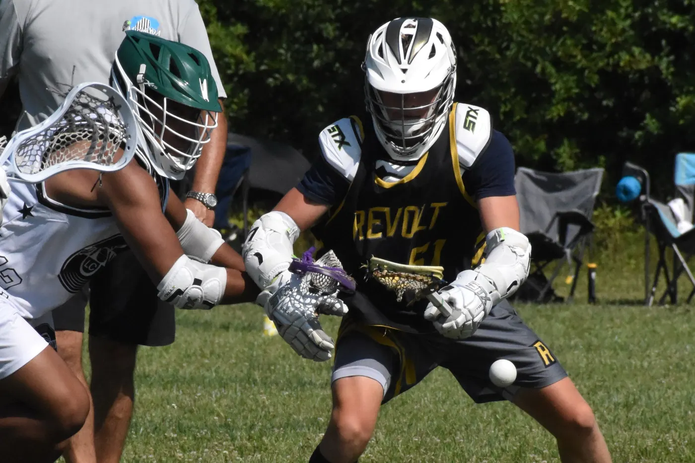Revolt LC players in black and gold during the Summer 2023 season — photo 99 of 238