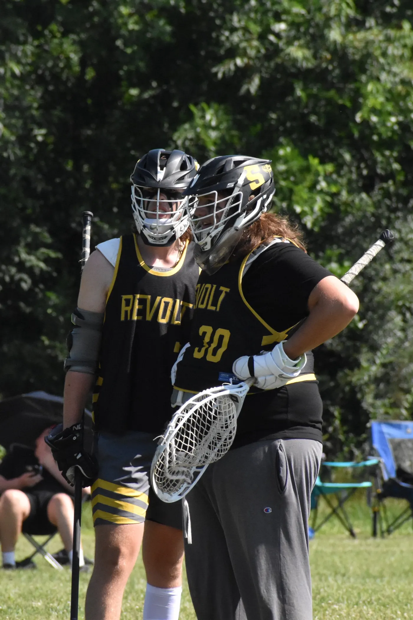 Revolt LC players in black and gold during the Summer 2023 season — photo 109 of 238