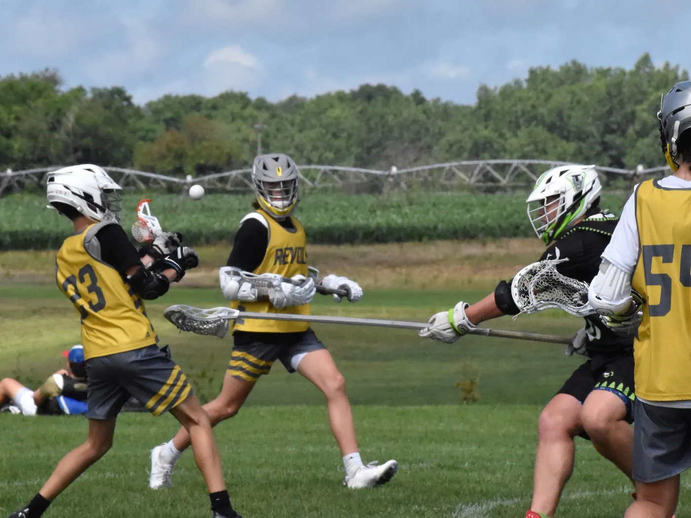 Revolt LC players in black and gold during the Summer 2023 season — photo 120 of 238