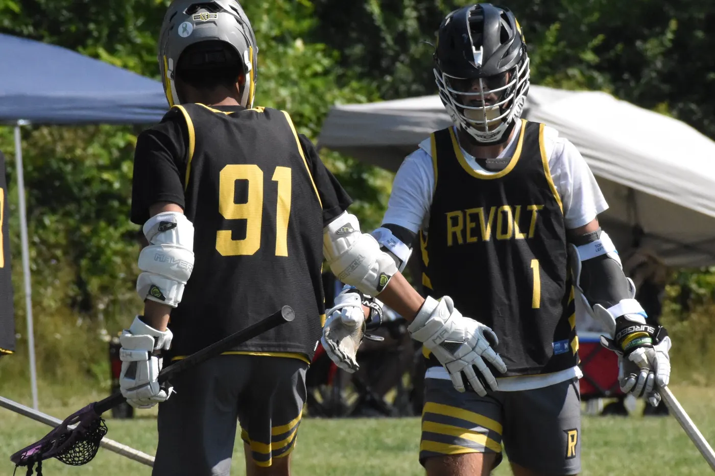 Revolt LC players in black and gold during the Summer 2023 season — photo 127 of 238