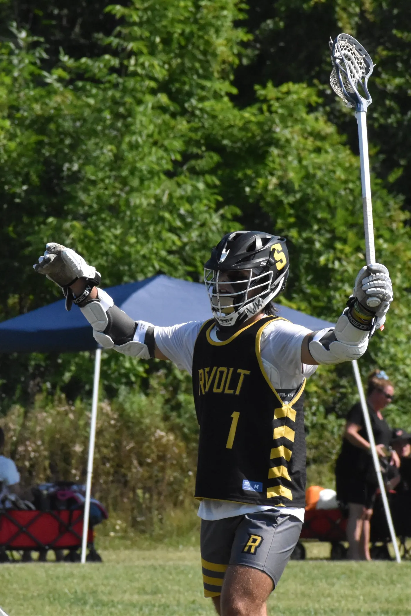 Revolt LC players in black and gold during the Summer 2023 season — photo 128 of 238