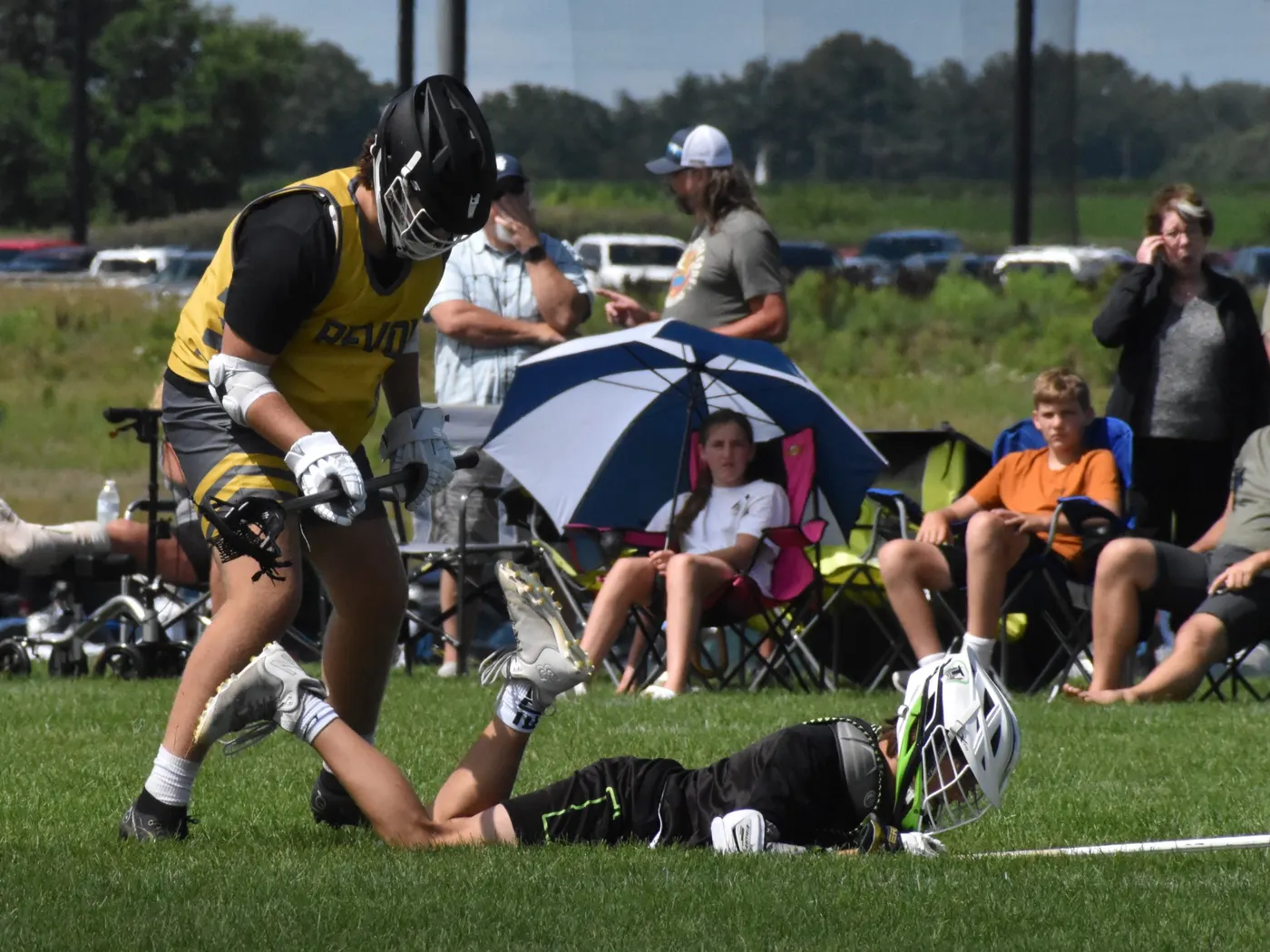 Revolt LC players in black and gold during the Summer 2023 season — photo 132 of 238