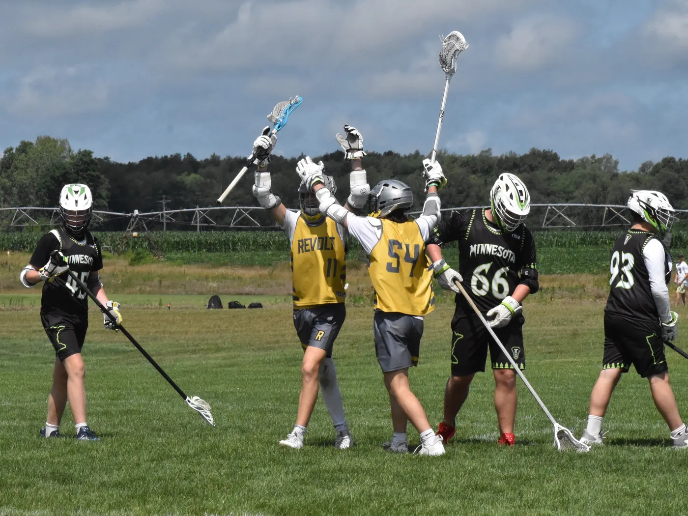 Revolt LC players in black and gold during the Summer 2023 season — photo 150 of 238
