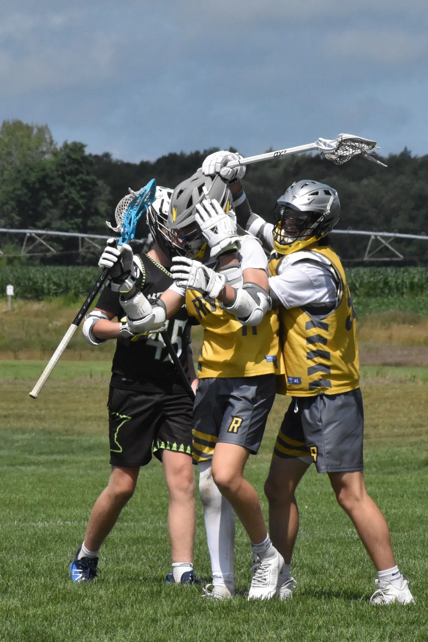 Revolt LC players in black and gold during the Summer 2023 season — photo 151 of 238