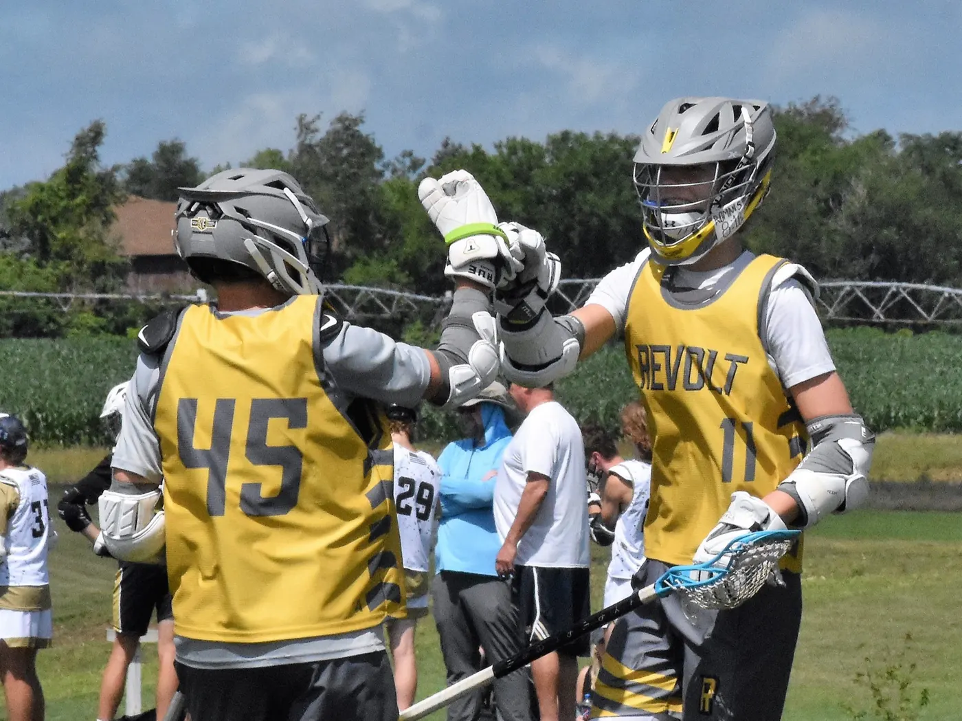 Revolt LC players in black and gold during the Summer 2023 season — photo 154 of 238