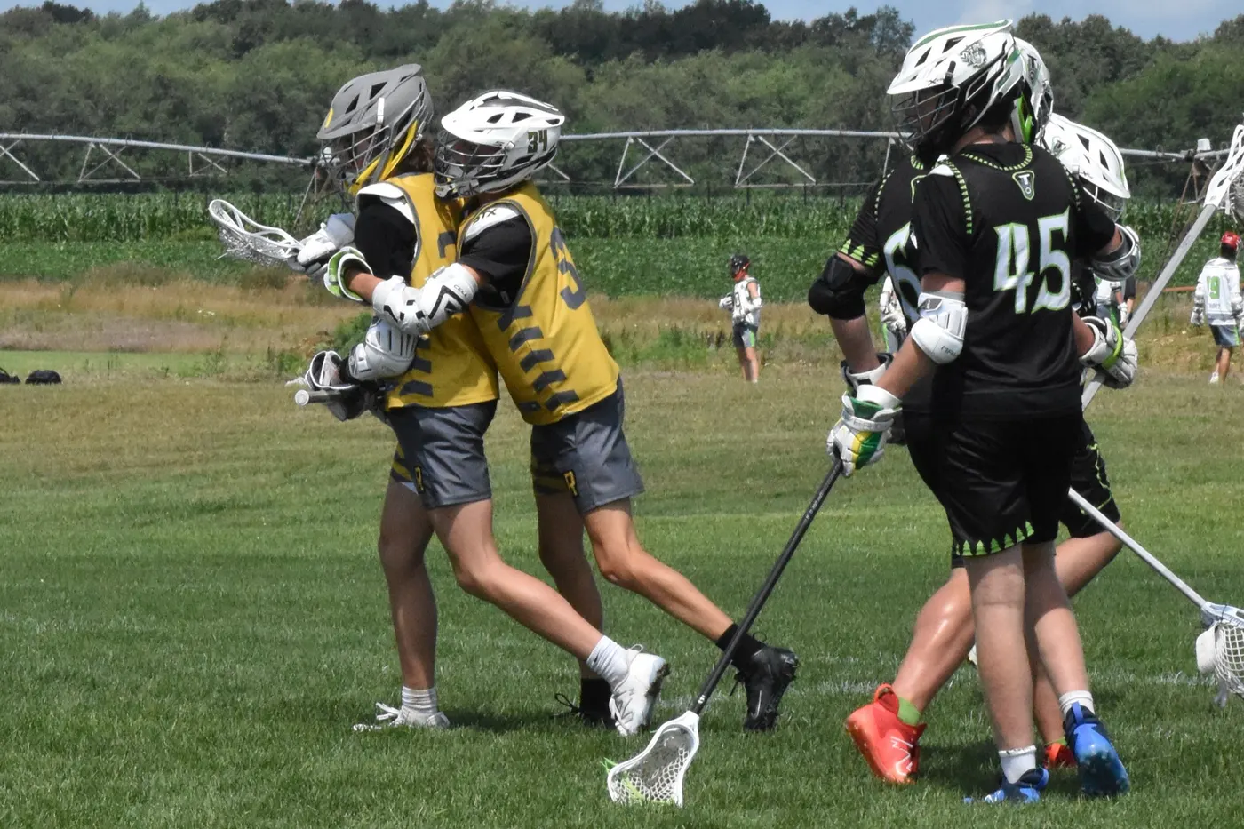 Revolt LC players in black and gold during the Summer 2023 season — photo 158 of 238