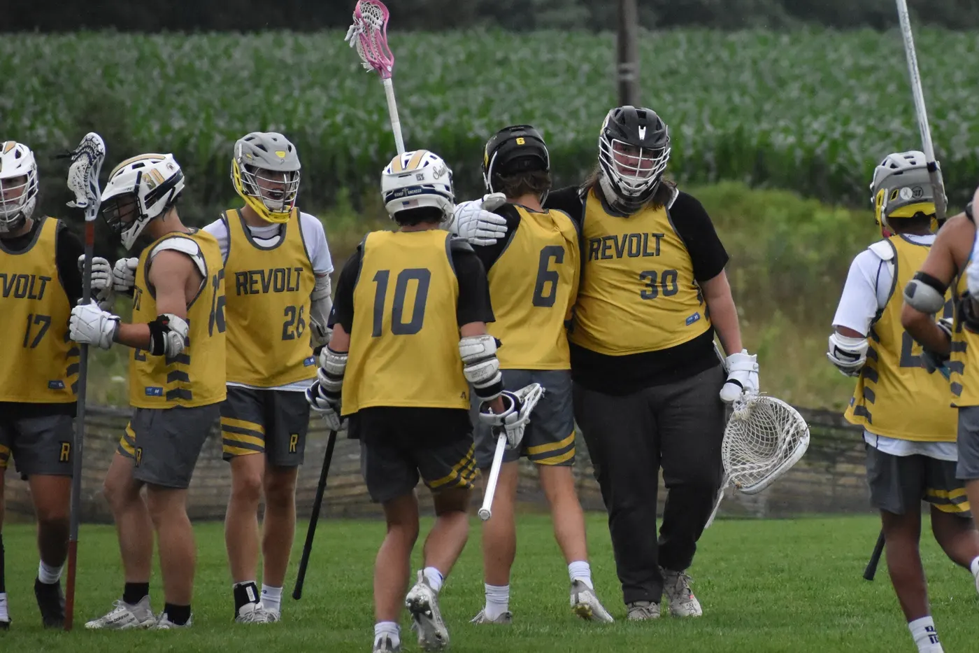 Revolt LC players in black and gold during the Summer 2023 season — photo 159 of 238