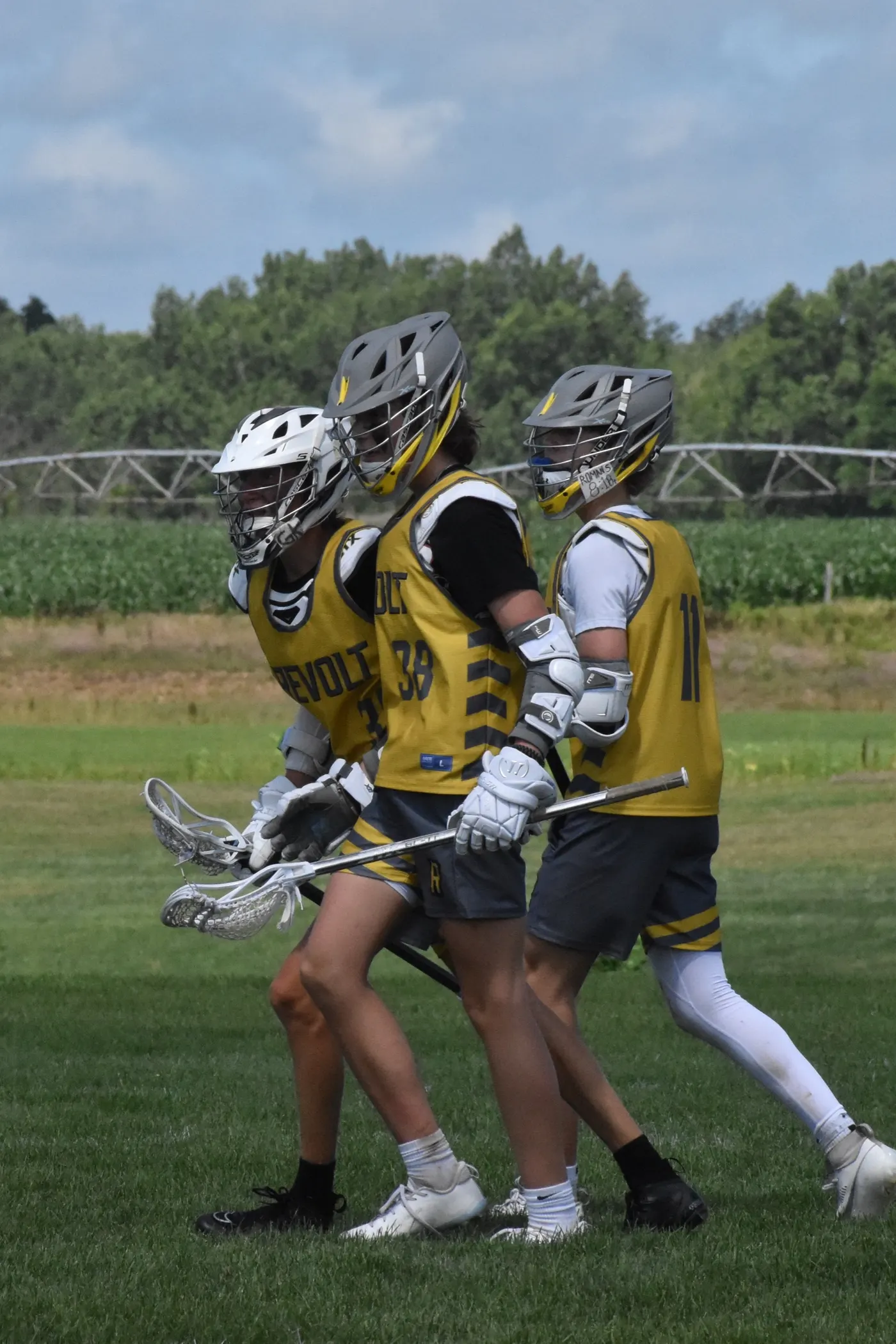 Revolt LC players in black and gold during the Summer 2023 season — photo 162 of 238