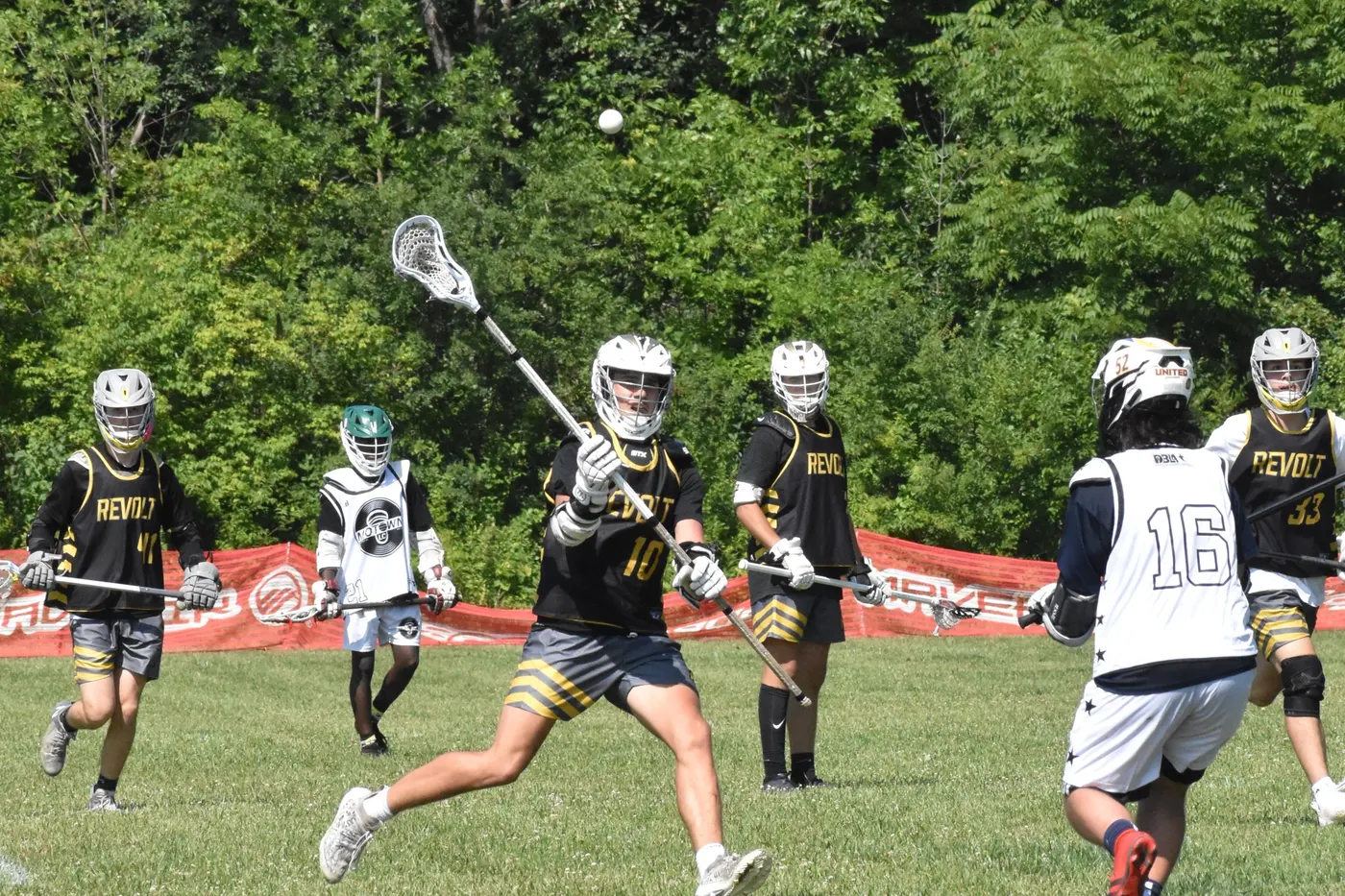 Revolt LC players in black and gold during the Summer 2023 season — photo 164 of 238