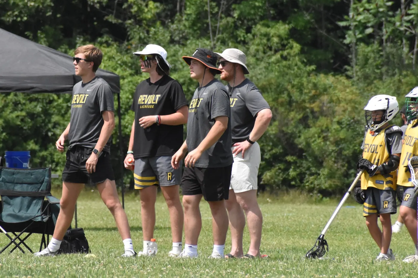 Revolt LC players in black and gold during the Summer 2023 season — photo 195 of 238