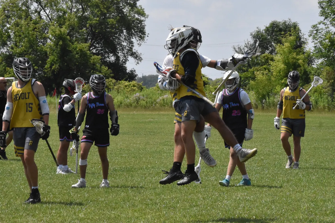 Revolt LC players in black and gold during the Summer 2023 season — photo 204 of 238
