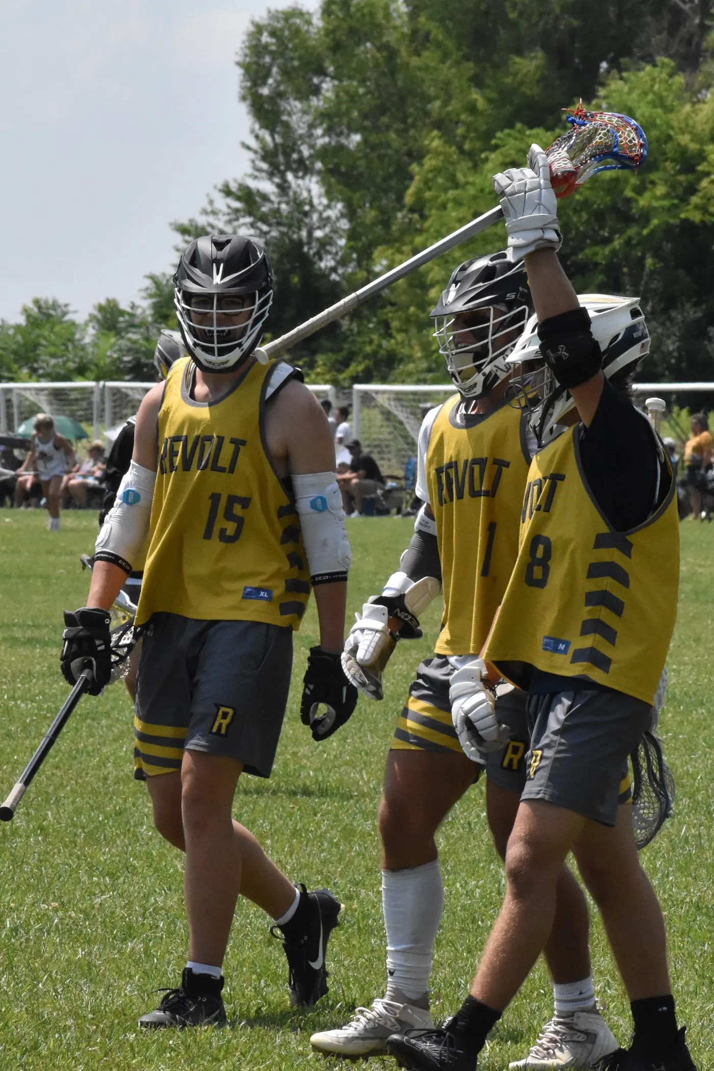Revolt LC players in black and gold during the Summer 2023 season — photo 206 of 238