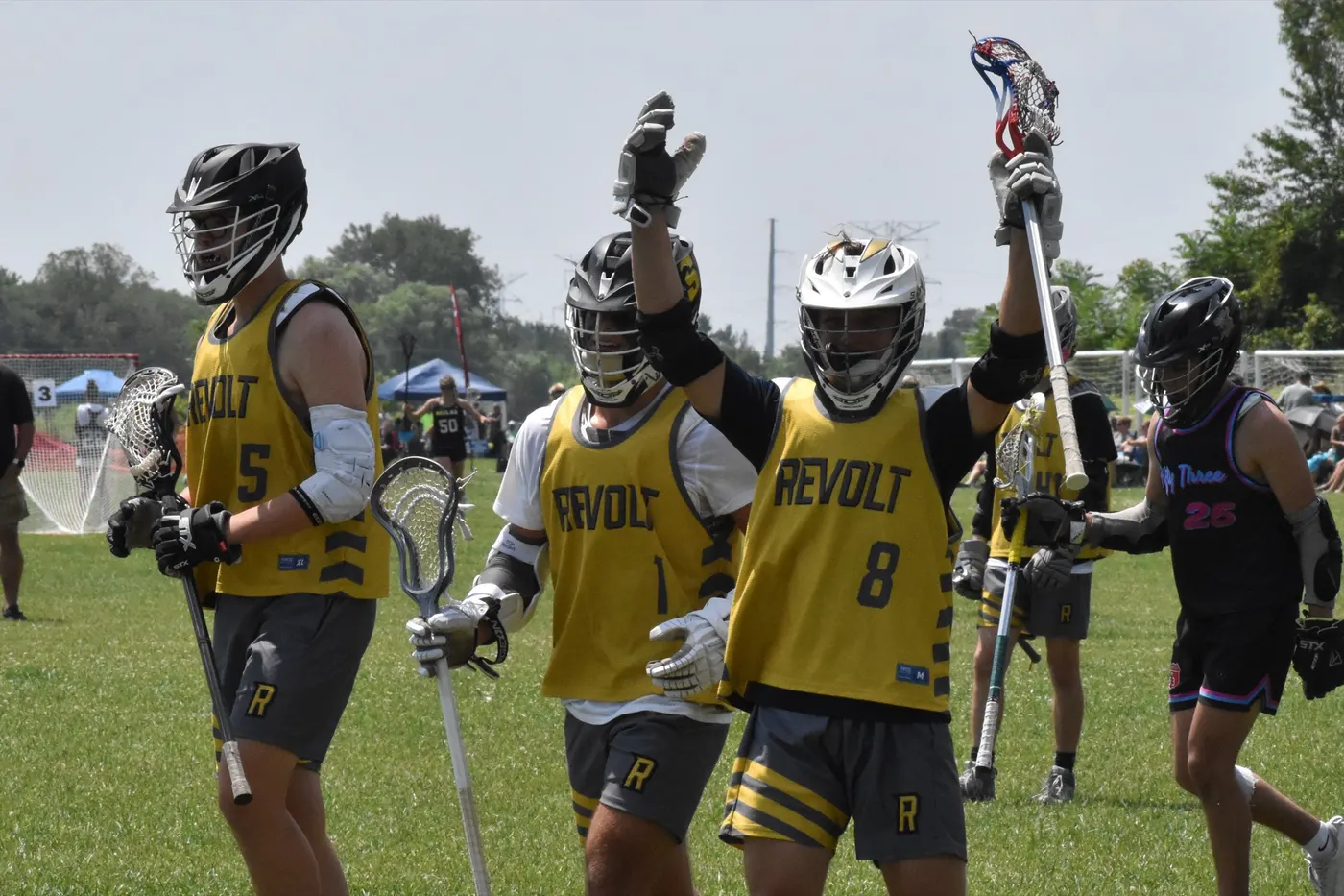 Revolt LC players in black and gold during the Summer 2023 season — photo 207 of 238