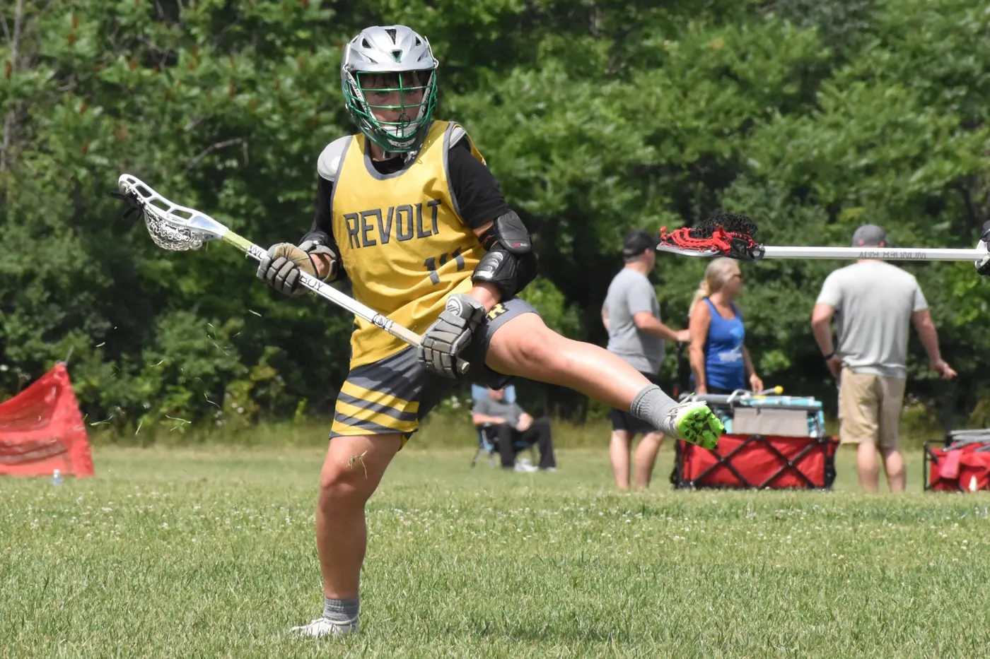 Revolt LC players in black and gold during the Summer 2023 season — photo 222 of 238