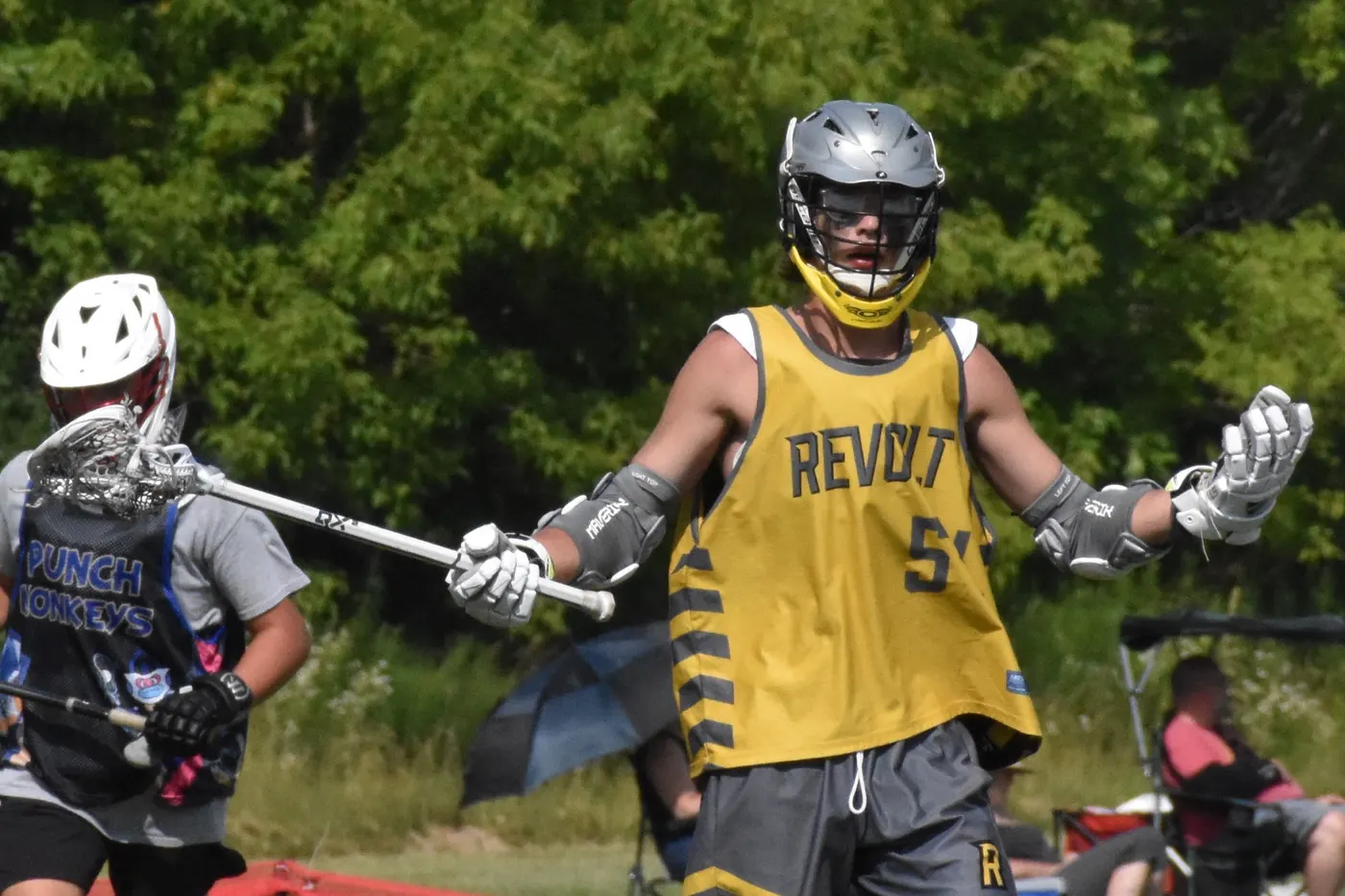 Revolt LC players in black and gold during the Summer 2023 season — photo 229 of 238