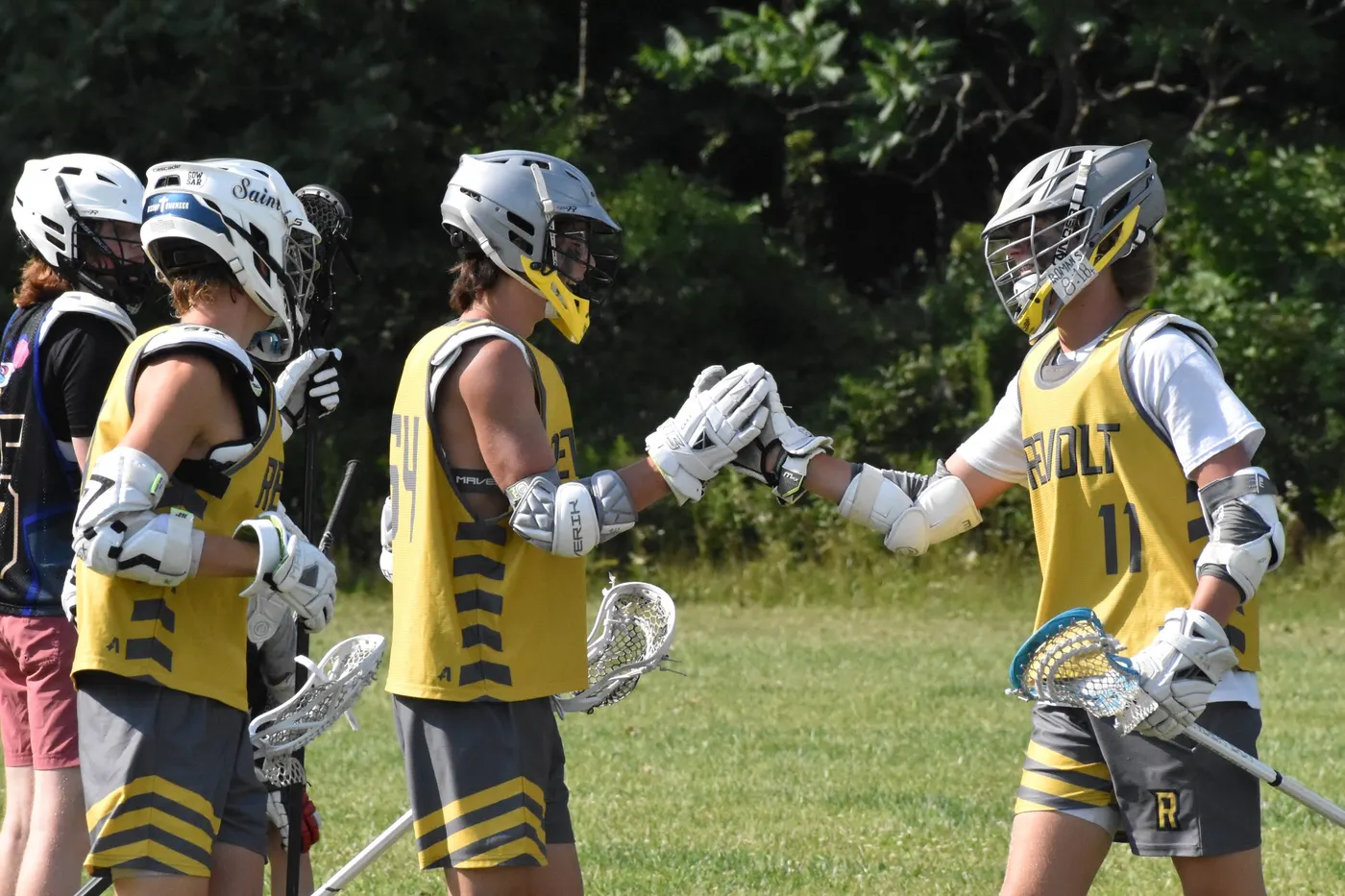 Revolt LC players in black and gold during the Summer 2023 season — photo 237 of 238