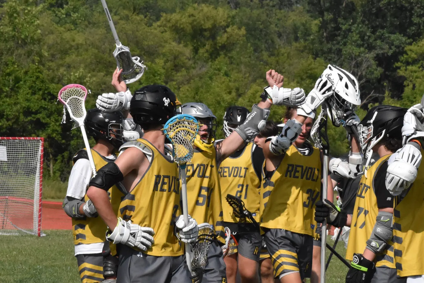 Revolt LC players in black and gold during the Summer 2023 season — photo 238 of 238